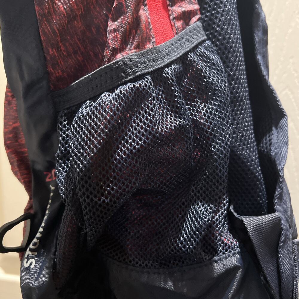 Eddie Bauer Backpack Blue/pink Stowaway Convertible Travel Light Outdoor 20 L - Picture 7 of 7